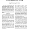 Energy-efficient Contention-Resilient Medium Access for Wireless Sensor Networks