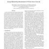 Energy-Efficient Data Dissemination for Wireless Sensor Networks