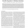 Energy-Optimal Scheduling with Dynamic Channel Acquisition in Wireless Downlinks