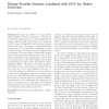 Energy transfer features combined with DCT for object detection