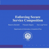 Enforcing Secure Service Composition