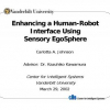 Enhancing a Human-Robot Interface using Sensory Egosphere