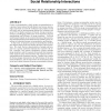Enhancing group recommendation by incorporating social relationship interactions