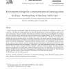 Environmental design for a structured network learning society