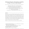 Ephemeral networks with random availability of links: The case of fast networks