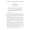 Equivalence in Template-Guided Recombination
