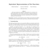 Equivalent Representations of Set Functions