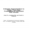 Erlangian Approximation to Finite Time Ruin Probabilities in Perturbed Risk Models