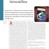 Estimating Software Vulnerabilities