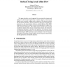 Estimating the Structure of Textured Surfaces Using Local Affine Flow