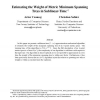 Estimating the weight of metric minimum spanning trees in sublinear-time