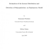 Estimation of the income distribution and detection of subpopulations: An explanatory model