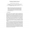 Evaluating a Qualitative Reasoner