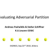 Evaluating Adversarial Partitions