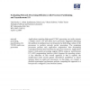 Evaluating network processing efficiency with processor partitioning and asynchronous I/O