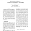 Evaluating process clusters to support automatic program understanding