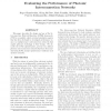 Evaluating the Performance of Photonic Interconnection Networks