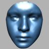 Evaluation of 3D Facial Feature Selection for Individual Facial Model Identification