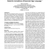 Evaluation of a psycholinguistically motivated timing model for animations of american sign language