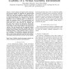 Evaluation of Multi-sensory Feedback on the Usability of a Virtual Assembly Environment