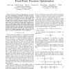 Evaluation of Static Analysis Techniques for Fixed-Point Precision Optimization