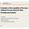 Evaluation of the Capability of Personal Software Process Based on Data Envelopment Analysis