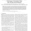 Evaluation of the Cognitive Effects of Travel Technique in Complex Real and Virtual Environments