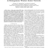 Evaluation of the Probability of K-Hop Connection in Homogeneous Wireless Sensor Networks