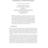 Everyday Encounters with Context-Aware Computing in a Campus Environment