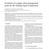 Evolution of a supply chain management game for the Trading Agent Competition