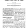 Evolutionary Approach for Efficient Resource Allocation in Multi-User OFDM Systems