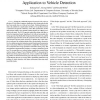 Evolutionary Gabor Filter Optimization with Application to Vehicle Detection
