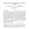 Exhaustive Search for Costas-Type Sequences for Multi-Target Recognition