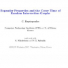 Expander Properties and the Cover Time of Random Intersection Graphs