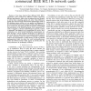 Experimental Assessment of the Backoff Behavior of Commercial IEEE 802.11b Network Cards