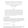 Exponential convergence and tractability of multivariate integration for Korobov spaces