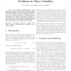 Extended Monotone Methods for Hyperbolic Problems in Three Variables