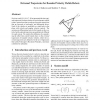 Extremal Trajectories for Bounded Velocity Mobile Robots