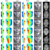 Face shape recovery from a single image using CCA mapping between tensor spaces