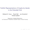 Faithful Representations of Graphs by Islands in the Extended Grid