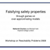 Falsifying Safety Properties Through Games on Over-approximating Models