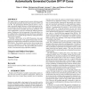 Fast and accurate resource estimation of automatically generated custom DFT IP cores