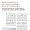 Fast Global Illumination for Visualizing Isosurfaces with a 3D Illumination Grid
