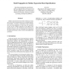 Fault Propagation in Tabular Expression-Based Specifications