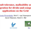 Fault-Tolerance, Malleability and Migration for Divide-and-Conquer Applications on the Grid