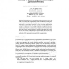 Feasibility of Optimised Disjunctive Reasoning for Approximate Matching