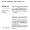 Feature hiding in 3D human body scans