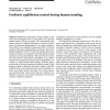 Feedback equilibrium control during human standing