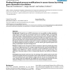 Finding biological process modifications in cancer tissues by mining gene expression correlations