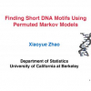 Finding short DNA motifs using permuted markov models